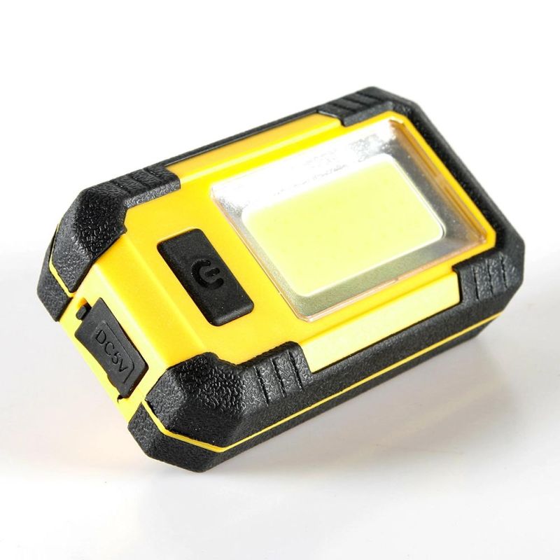 Yichen Rechargeable COB LED Flashlight Compact Work Light