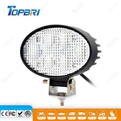 EMC Approved 30W Oval Marine Truck Trailer LED Driving Work Lights