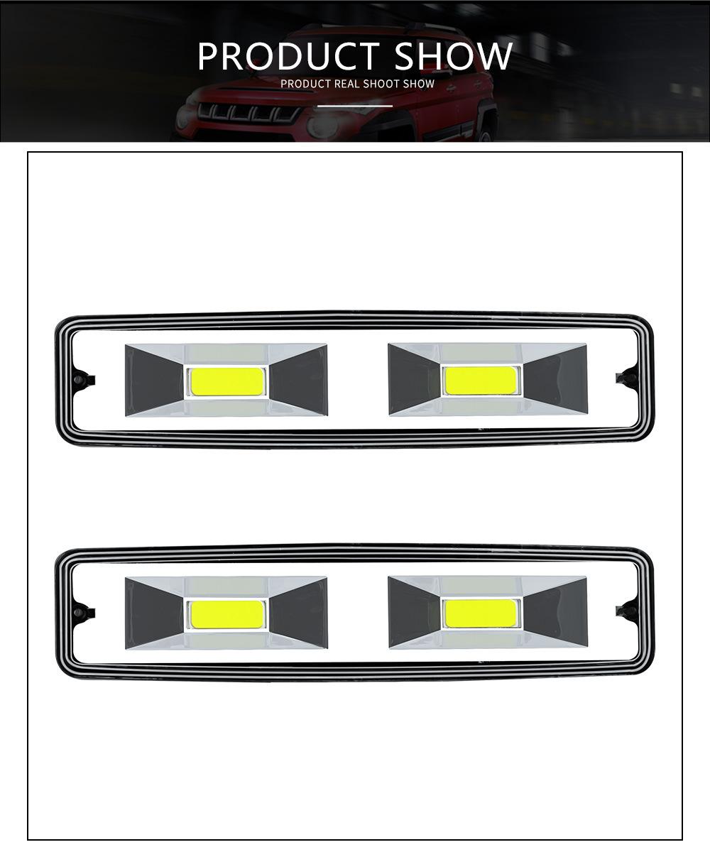 Dxz COB 48W 6 Inch Offroad Spot Work Light Barre LED Working Lights Beams Car Accessories for Truck ATV 4X4 SUV