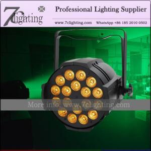 RGBWA UV LED Wash Effect Lighting Stage 18*18W DMX LED PAR 64 Can 6in1