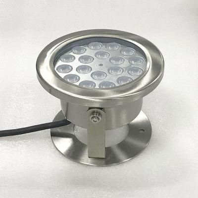 27W IP68 Stainless Steel RGB 3in1 LED Underwater Lighting with Ce RoHS