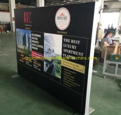China Easy Assembly Double-Sided Seg LED Frameless Light Box for Advertising