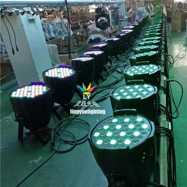 54X3w RGBW LED PAR 64 Concert Stage DJ Disco Lighting