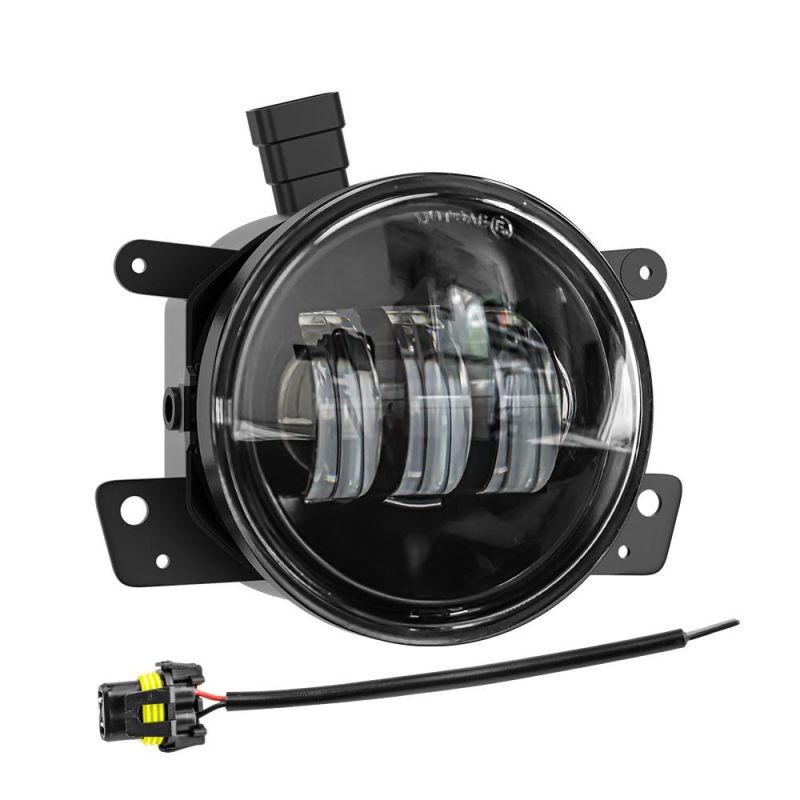 Dxz 4" Inch LED Fog Lights White CREE LED Chip Fog Lamp for Jeep Wrangler Unlimited Jl Driving Fog Lamp