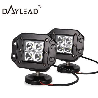 LED Headlight Automotive Flash Light Waterproof Truck 12W LED Work Light