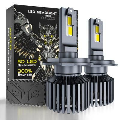 Dxz H4 22000lm 110W Factory Wholesale Auto LED Headlight Bulbs H7 H3 H1 LED Headlight H11 LED Headlight 12-24V