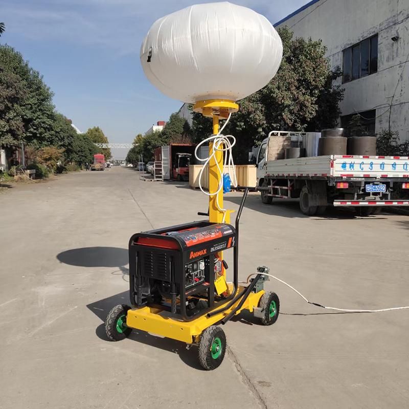 Lebekan Construction 100W to 1000W LED Light Tower Balloon Inflatable for Outdoor Event Lighting