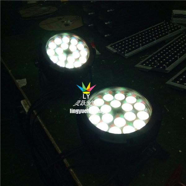 RGBWA UV 6in1 18X18W Waterproof Outdoor LED PAR Light