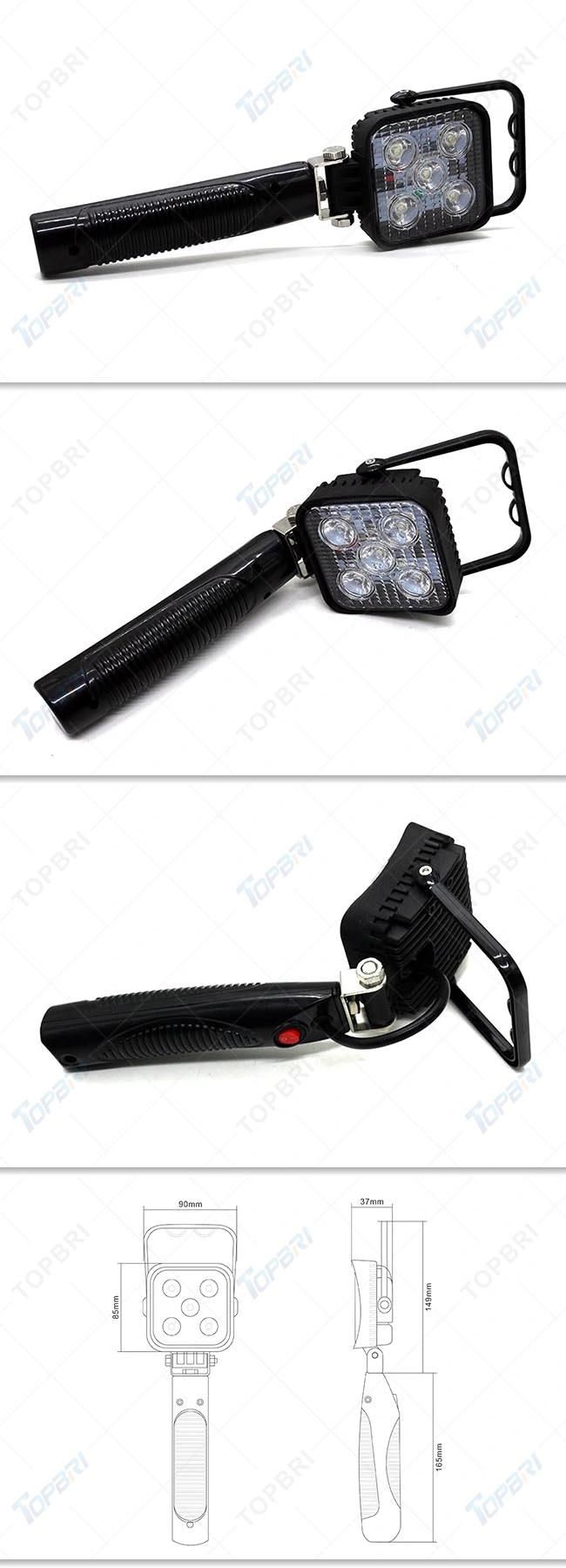 Portable Flood 15W LED Warning Work Lamps for Truck Trailer Emergency