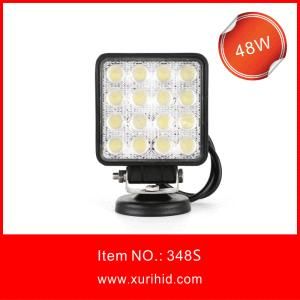 Square 10-30V 48W LED Work Lights for Trucks