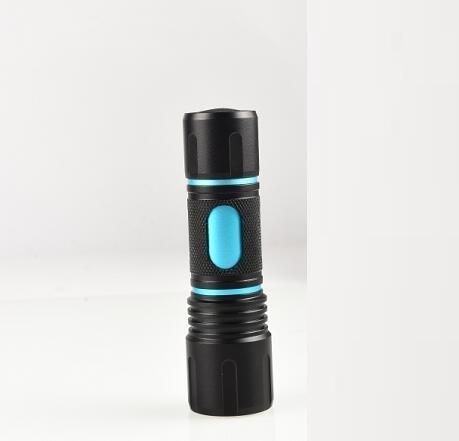 High Power CREE LED Zoomable Tactical Flashlight