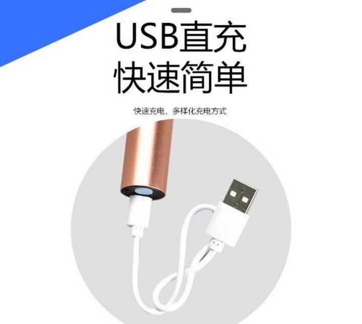 New Style Mini USB LED Flashlight with Power Bank