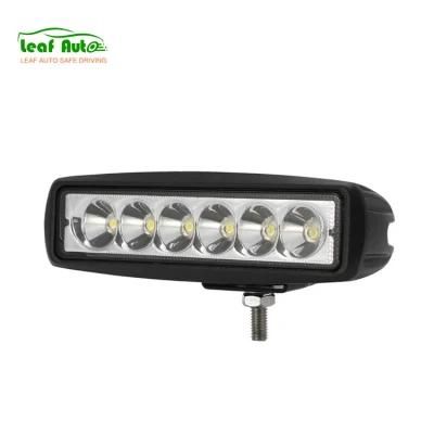 off-Road 4X4 Pickup Truck ATV UTV LED Work Light 18W 6 Inch LED Light Bar Auto Lamps Car LED Auxiliares Auto Moto Alta Baja Faro LED Barras