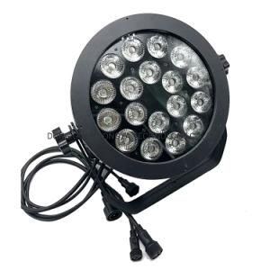 Ylight Lighting Factory Produce 18X10W RGBW 4in1 Color DMX LED PAR Can Light
