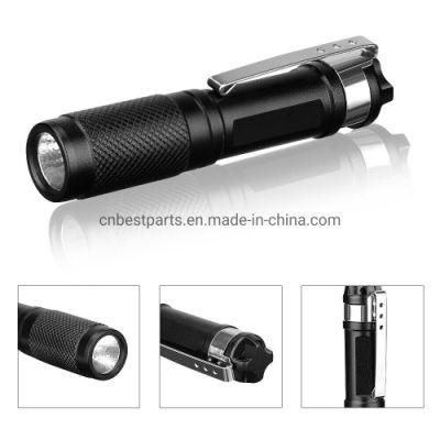 Wholesale Portable Camping Torch Lamp Mini AAA Battery Power LED Torch Light Zoomable Hunting Fishing Camping LED Flashlight