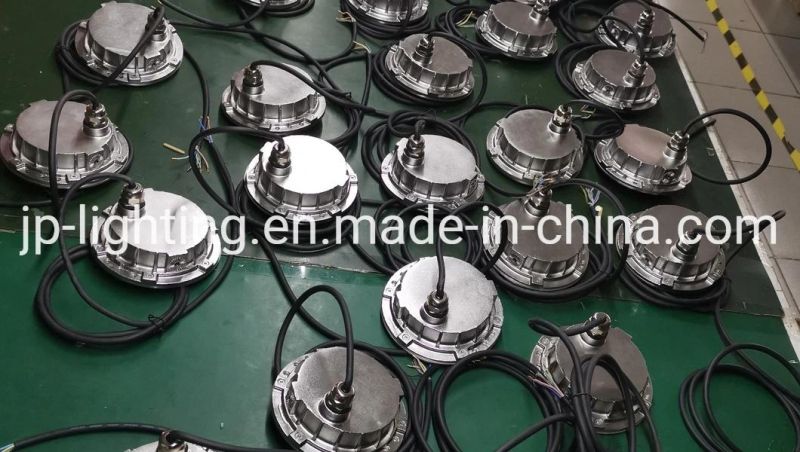 IP68 Stainless Steel Wall Recessed LED Swimming Pool Light 9W 12V/24V Landscape Light Outdoor Wall in-Ground Lamp for Pools Ponds Waterfall Fountains