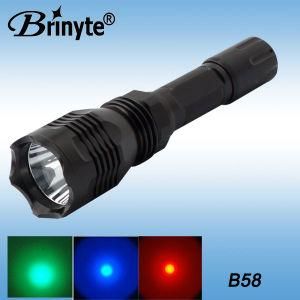 Brinyte CREE XP-E R5 Aluminum Waterproof Red LED Coon Hunting Light