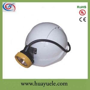 Rechargeable Headlamp, Mining Cap Lamp for Hiking, Coal Mine, Camping