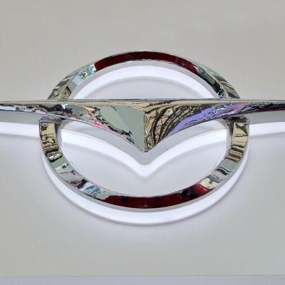 Car Showroom Outdoor Electroplating ABS Chrome Car Logo